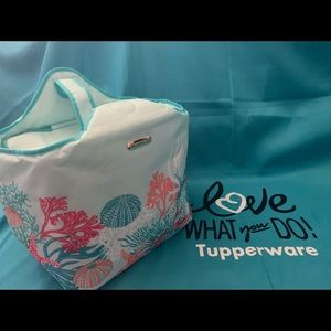 New Tupperware Picnic bag W/ zipper.